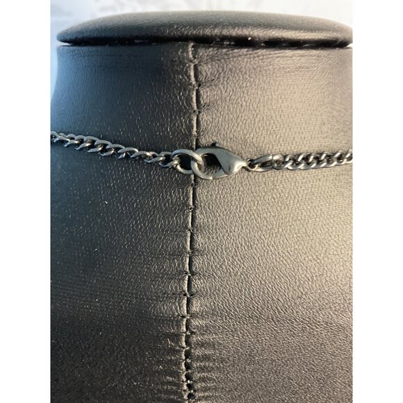 Rhinestone Peacock Pendant Tassel Chain Necklace Sparkling & Elegant Statement J - Picture 3 of 4